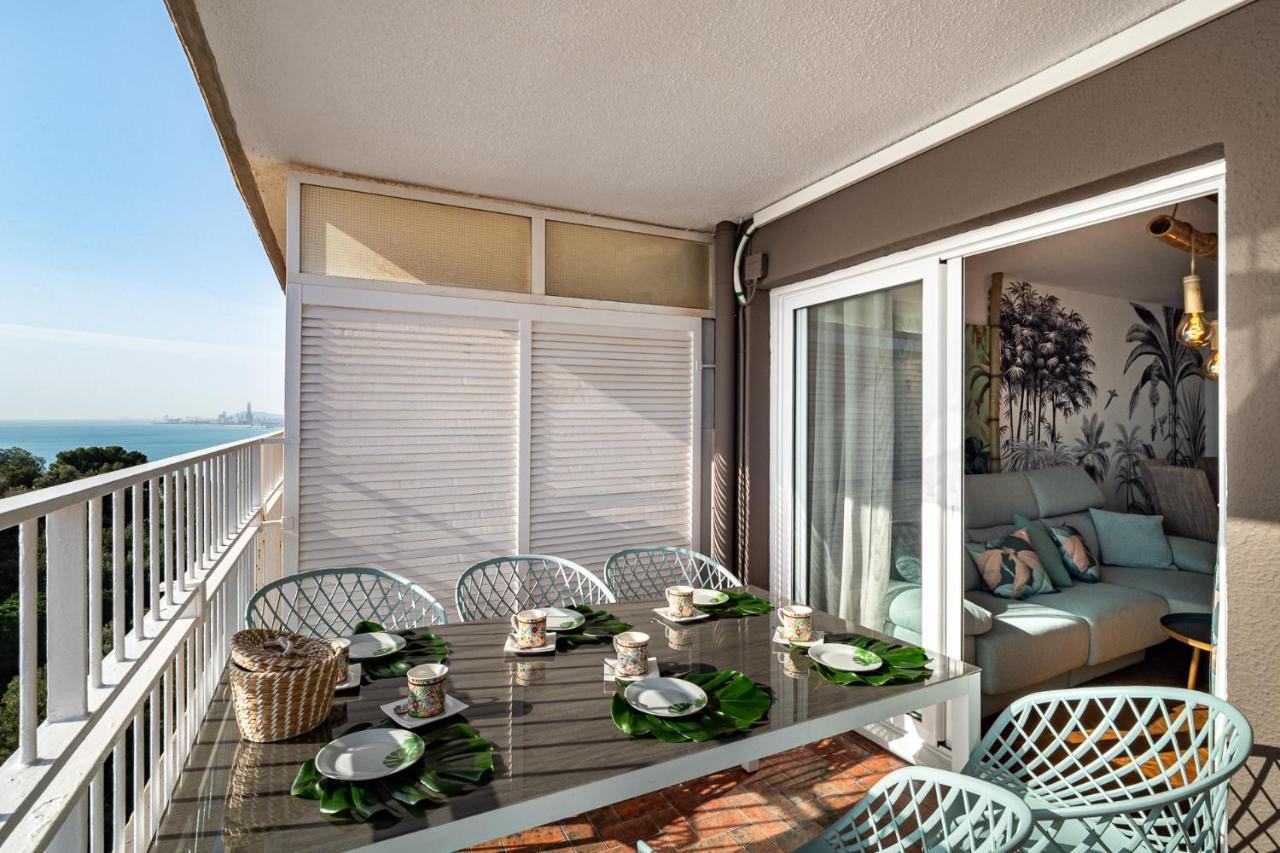 Liana Seaview & Beach - Apartment Montgat Bagian luar foto